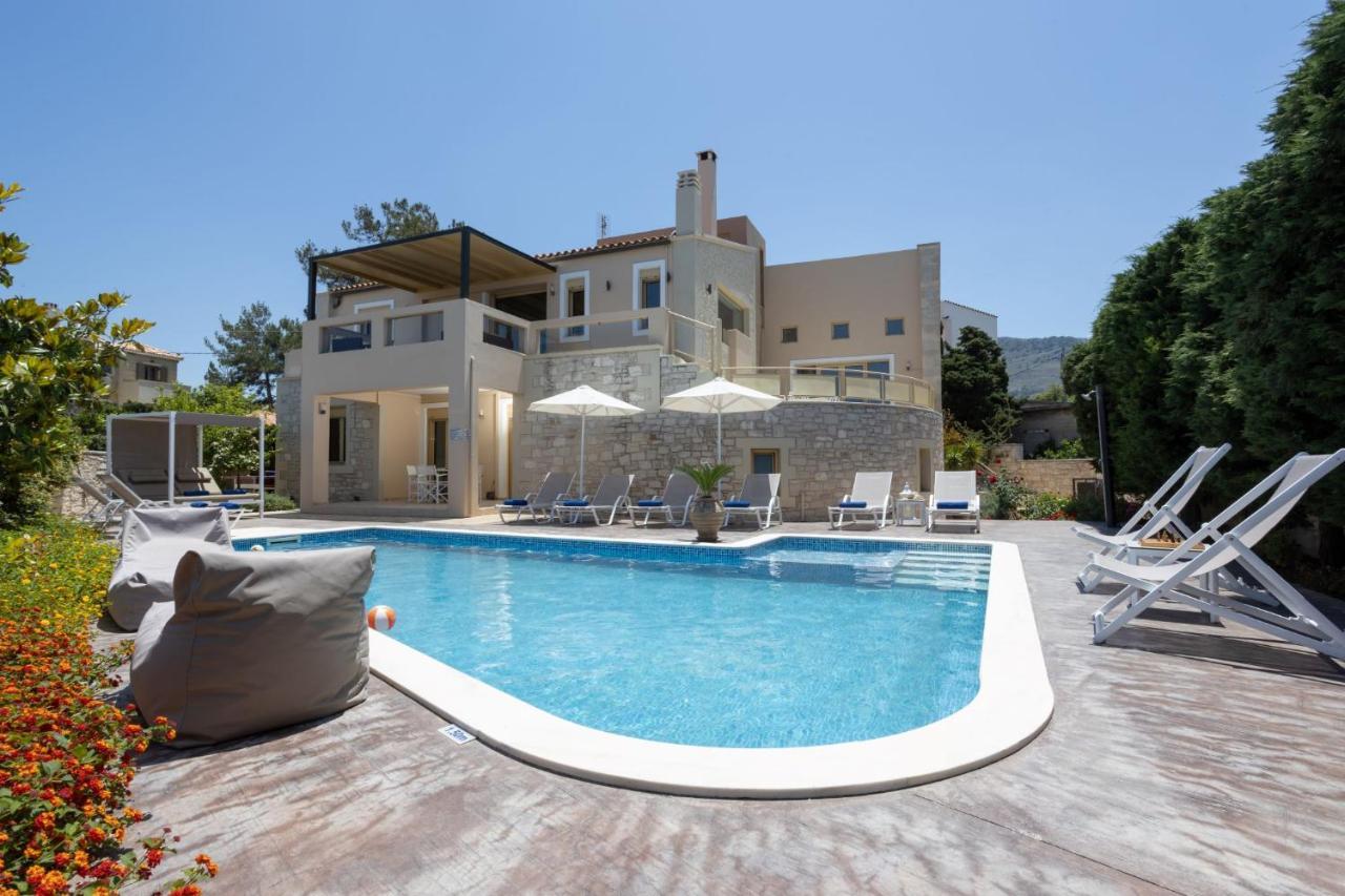 Palladio Luxury Villa With Amazing View Roussospítion 外观 照片