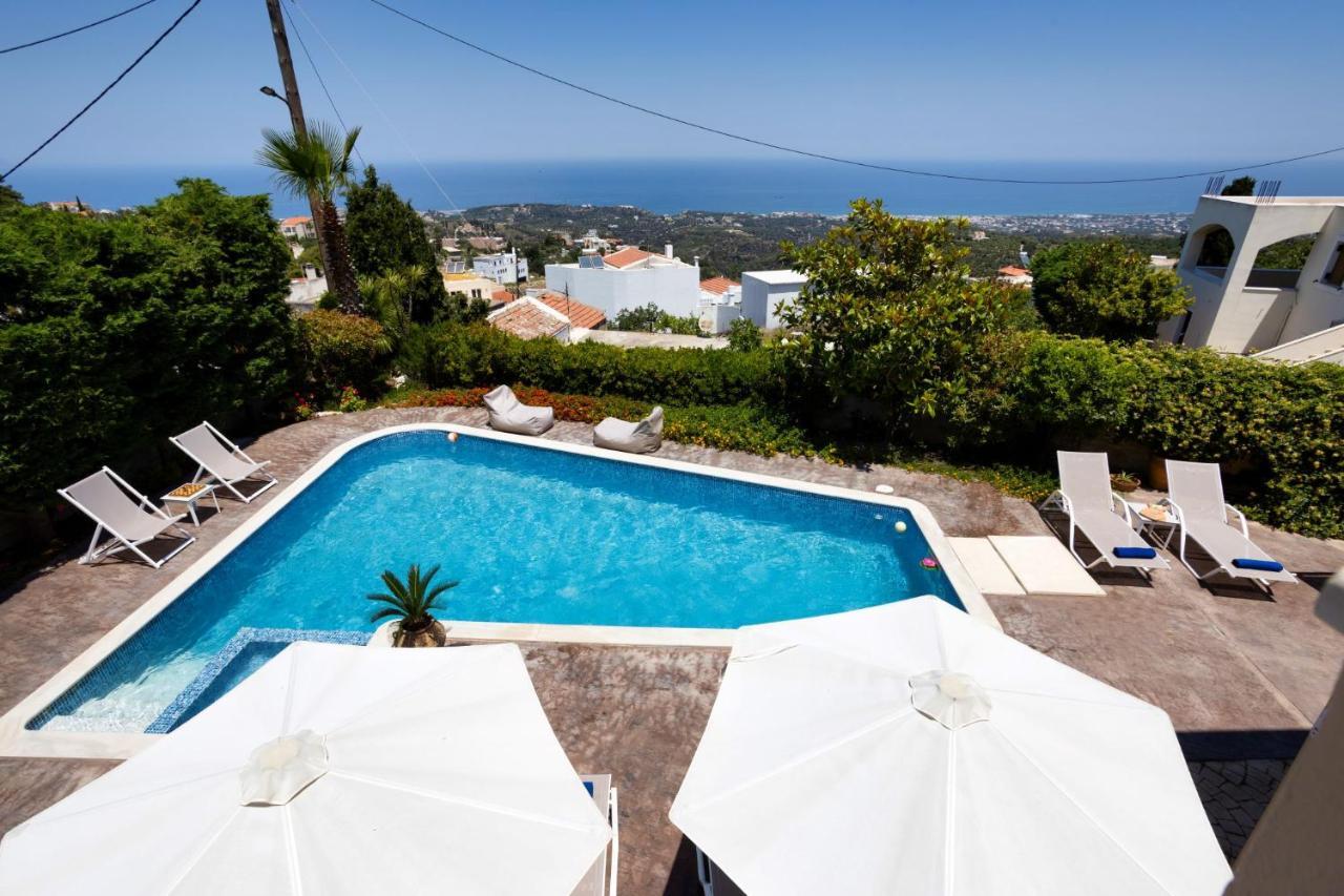 Palladio Luxury Villa With Amazing View Roussospítion 外观 照片