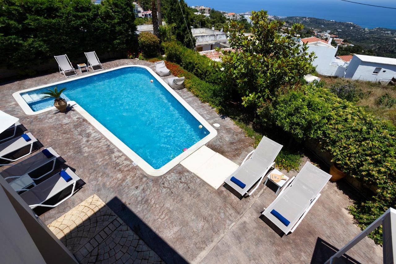 Palladio Luxury Villa With Amazing View Roussospítion 外观 照片
