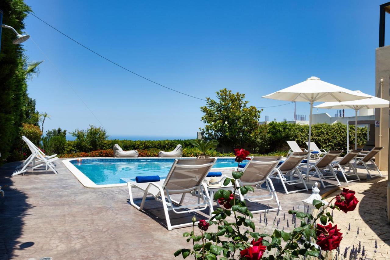 Palladio Luxury Villa With Amazing View Roussospítion 外观 照片
