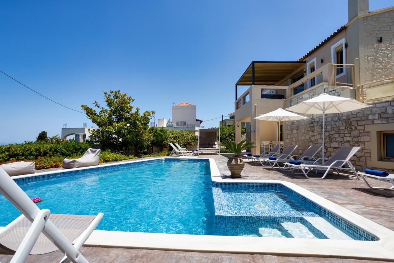 Palladio Luxury Villa With Amazing View Roussospítion 外观 照片