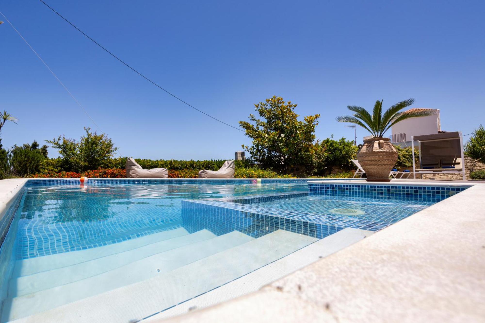 Palladio Luxury Villa With Amazing View Roussospítion 外观 照片