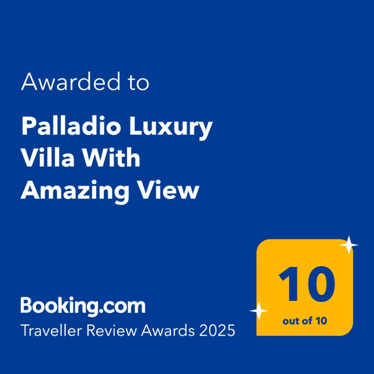 Palladio Luxury Villa With Amazing View Roussospítion 外观 照片